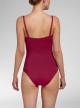 Maillot une pièce bustier -  City Slick Sangria - Cyell