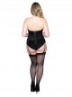 Guêpière Luxe Basque noir - Curvy Kate Lingerie