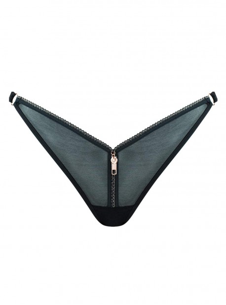 String Unzipped noir - Scantilly Lingerie