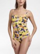 Maillot une pièce bustier - Le Jardin - Cyell