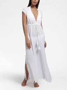 Robe Longue Blanche - Sunset - Cyell
