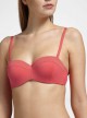 Haut de maillot de bain bandeau -  Ocean Coral Red - Cyell