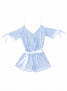Combishort Lola - Riviera Stripe- Beach Bunny