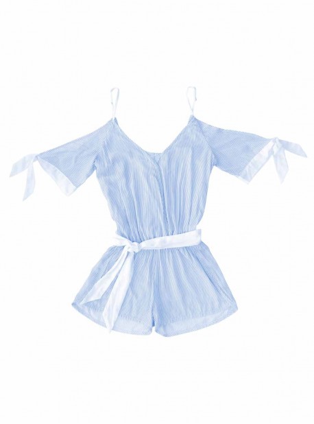 Combishort Lola - Riviera Stripe- Beach Bunny