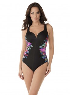 Maillot de bain 1 pièce gainant Temptress noir - Genesis - " M " - Miraclesuit Swimwear