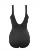 Maillot de bain 1 pièce gainant Twister noir - Rock Solid - " M " - Miraclesuit Swimwear