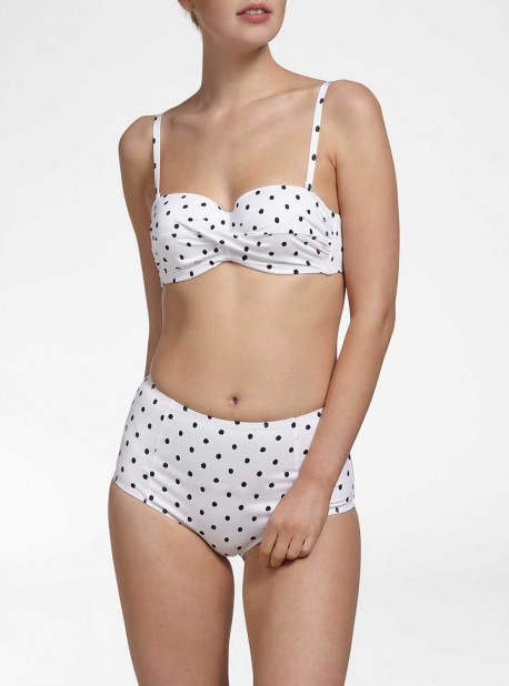 Culotte de bain taille haute - Bardot - Cyell