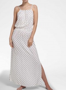 Robe longue blanc - Bardot - Cyell