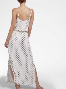 Robe longue blanc - Bardot - Cyell