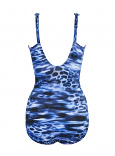 Maillot de bain 1 pièce gainant Siren bleu - Lynx Lazuli - " M " - Miraclesuit Swimwear