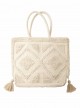 Sac de plage brodé crème - Bags - Cyell