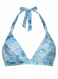 Haut de maillot de bain triangle bleu - Sahara Blue - Cyell
