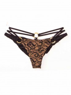 Bas de maillot de bain tanga - Gunpowder & Lace - Beach Bunny 