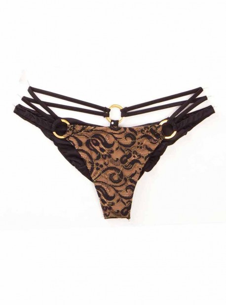 Bas de maillot de bain tanga - Gunpowder & Lace - Beach Bunny 