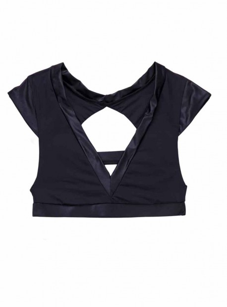 Haut de maillot de bain Crop top Rhonda - Monte Carlo - Beach Bunny