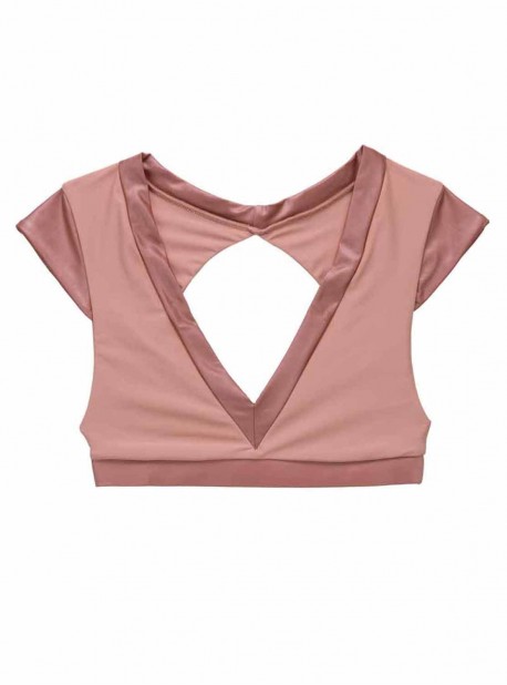 Haut de maillot de bain Crop top Rhonda - Monte Carlo - Beach Bunny