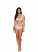 Haut de maillot de bain crop top Margeaux - Marseille Floral - Beach Bunny