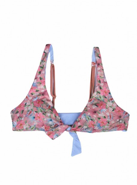 Haut de maillot de bain Triangle Isla - Marseille Floral - Beach Bunny