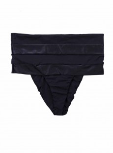 Bas de maillot de bain culotte taille haute Rhonda-High - Monte Carlo - Beach Bunny