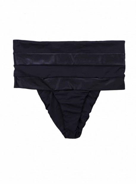 Bas de maillot de bain culotte taille haute Rhonda-High - Monte Carlo - Beach Bunny