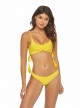 Haut de maillot de bain brassière Marigold Jaune - PilyQ