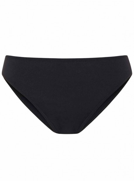 Culotte de bain taille haute Noir - Art Deco - Cyell