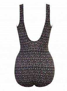 Maillot de bain gainant Criss Cross Escape Bronze - Byzantium - "M" - Miraclesuit swimwear