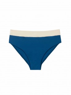 Culotte de bain Island Blue Bleu et Blanc - PilyQ