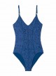 Maillot de bain 1 pièce Island Blue Bleu - PilyQ