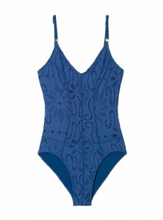 Maillot de bain 1 pièce Island Blue Bleu - PilyQ