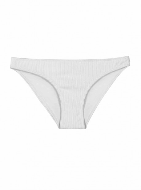 Culotte de bain échancrée white Pearl Blanc - PilyQ (copie)