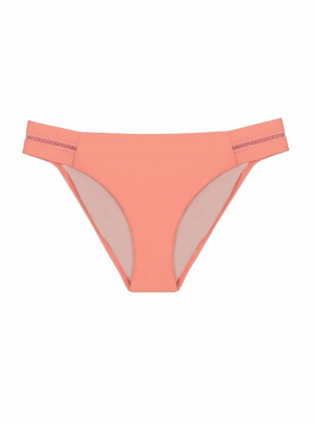Culotte de bain Guava Stitched Rouge - PilyQ