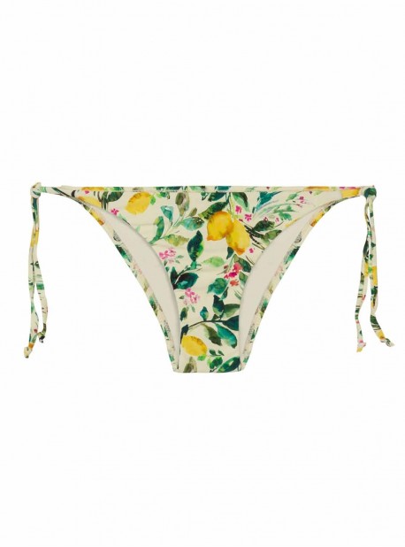 Culotte de bain à nouer échancrée Lemons - PilyQ