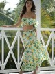 Crop Top à volants Mila Lemons - PilyQ