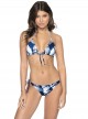 Haut de maillot de bain Triangle Castaway Bleu dégradé - PilyQ