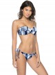 Culotte de bain à nouer Castaway Bleu dégradé - PilyQ