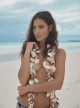 Culotte de bain à nouer Castaway Bleu dégradé - PilyQ
