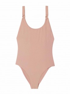 Maillot de bain 1 pièce Pink Sand Nude - PilyQ