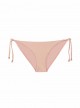 Culotte de bain à nouer échancrée Pink Sand Rose - PilyQ