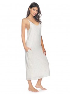 Robe de plage longue Azura Blanche - PilyQ