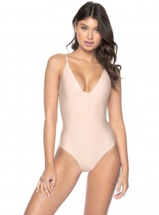 Maillot de bain 1 pièce Seashell Nude - PilyQ