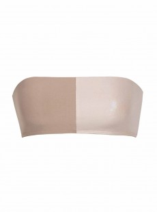 Haut de maillot de bain Bandeau Seashell Bicolore - PilyQ