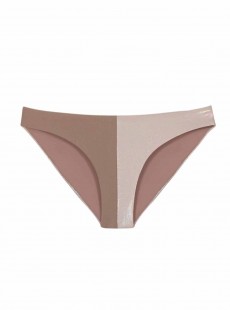 Culotte de bain échancrée Seashell bicolore - PilyQ