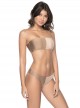 Culotte de bain échancrée Seashell bicolore - PilyQ