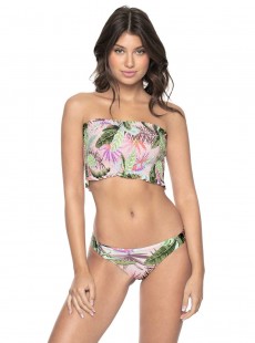 Culotte de bain échancrée Bahamas Imprimé Tropical - PilyQ