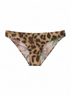 Culotte de bain échancrée Jungle Imprimé Léopard - PilyQ