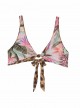 Haut de maillot de bain triangle Jungle Imprimé Léopard réversible tropical - PilyQ