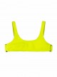 Haut de maillot de bain brassière Pineapple Reef Jaune - PilyQ