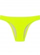 Culotte de bain échancrée Pineapple Reef Jaune - PilyQ
