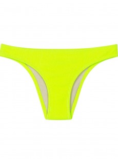 Culotte de bain échancrée Pineapple Reef Jaune - PilyQ
